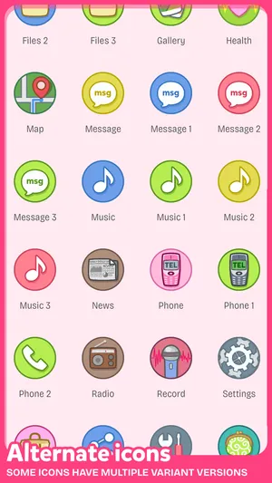 Dollphone Icon Pack